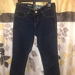 Dark Blue Skinny Jeggings Size 11